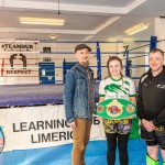 Hayleigh Kiely, a kickboxer crowned the ISKA World Champion trains at the Learning Hub in Limerick, where she was honured with a homecoming event. Picture: 
Olena Oleksienko/ilovelimerick