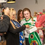 Hayleigh Kiely, a kickboxer crowned the ISKA World Champion trains at the Learning Hub in Limerick, where she was honured with a homecoming event. Picture: 
Olena Oleksienko/ilovelimerick