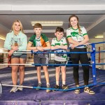 Hayleigh Kiely, a kickboxer crowned the ISKA World Champion trains at the Learning Hub in Limerick, where she was honured with a homecoming event. Picture: 
Olena Oleksienko/ilovelimerick