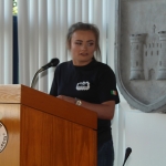 Cllr Seán Lynch, Mayor of the Metropolitan District of Limerick at a Mayoral reception honoured Hayley Kiely(18) from the Learning Hub Kickboxing Club who is the IKF Irish Champion, IKF 5 Nations Champion, the IKF Junior Champion and is a holder of a World Silver Medal. Picture: Ciara Maria Hayes/ilovelimerick 2018. All Rights Reserved.