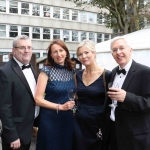 Pictured at the gala fundraiser for the upcoming Lavery/Osborne Symposium in the Hunt museum are Aiden Cll, Deirdre Coll, Maureen Lynch and John Dineen. Picture: Conor Owens/ilovelimerick.