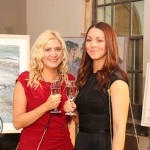 Pictured at the gala fundraiser for the upcoming Lavery/Osborne Symposium in the Hunt museum are Jennifer O'Gorman and Chloe Sheehan. Picture: Conor Owens/ilovelimerick.