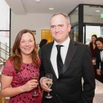 Pictured at the gala fundraiser for the upcoming Lavery/Osborne Symposium in the Hunt museum are Mariam and Colin Mahar. Picture: Conor Owens/ilovelimerick.