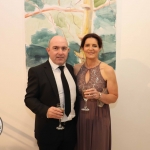 Pictured at the gala fundraiser for the upcoming Lavery/Osborne Symposium in the Hunt museum are Fionn and Claire Quinlivan. Picture: Conor Owens/ilovelimerick.