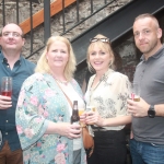 Barry Flynn, Claire Flynn, Rachael Collopy and Simon janiewski at the I Heart The Cranberries event as party of Limerick Pride 2018 in aid of Adapt House at Dolans Pub, Thursday, July 5th, 2018. Picture: Sophie Goodwin/ilovelimerick