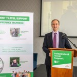 Bus Eireann's Independent Travel Support (ITS), service, formerly known as Travel Assistance Scheme, assists passengers with additional needs to develop skills to use the Transport for Ireland (TFI) public transport independently and was launched in Limerick at the Limerick Strand Hotel on March 27, 2025. Picture: Olena Oleksienko/ilovelimerick