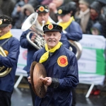 19/3/17 REPRO FREE The Friendship Band, Northern Ireland at the 7th Limerick International Band Championship, Limerick. Illinois State University have been named as the overall winners of the 47th Limerick International Band Championship. Around 1,000 musicians performed in the event saw 17 bands from the United States, Germany, England, Northern Ireland, Tipperary, Dublin, Donegal and Westmeath as well as Limerick marching down O’Connell Street in Limerick as part of the Limerick St Patrick’s Festival 2017. Tens of thousands of spectators braved the weather and lined the route, cheering on the competitors in what is Ireland’s only marching band competition. Illinois State University were presented with the Kenneally Jewellers Perpetual Trophy as overall winners of the championship organised by Grooveyard on behalf of Limerick City and County Council. Picture Sean Curtin True Media.