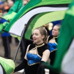 19/3/17 REPRO FREE Banna Chluain Meala, Clonmel at the 7th Limerick International Band Championship, Limerick. Illinois State University have been named as the overall winners of the 47th Limerick International Band Championship. Around 1,000 musicians performed in the event saw 17 bands from the United States, Germany, England, Northern Ireland, Tipperary, Dublin, Donegal and Westmeath as well as Limerick marching down O’Connell Street in Limerick as part of the Limerick St Patrick’s Festival 2017. Tens of thousands of spectators braved the weather and lined the route, cheering on the competitors in what is Ireland’s only marching band competition. Illinois State University were presented with the Kenneally Jewellers Perpetual Trophy as overall winners of the championship organised by Grooveyard on behalf of Limerick City and County Council. Picture Sean Curtin True Media.