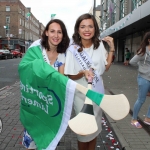 The  International Rose of Tralee tour visited Alex Findlaters restaurant in Limerick on August 15. Pictured: Hazel Ní Chathasaigh, Limerick Rose 2018 and the Galway Rose, Deirdre O'Sullivan. Photos: Zoe Conway/ilovelimerickPhotos: Zoe Conway/ilovelimerick