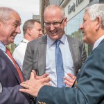 A variety of World Cup winners, British & Irish Lions legends and Irish Rugby stars were among the inaugural visitors to the six-storey International Rugby Experience in Limerick, the “Home of Legends”. Picture: Olena Oleksienko/ilovelimerick