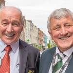 A variety of World Cup winners, British & Irish Lions legends and Irish Rugby stars were among the inaugural visitors to the six-storey International Rugby Experience in Limerick, the “Home of Legends”. Picture: Olena Oleksienko/ilovelimerick