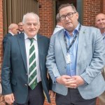 A variety of World Cup winners, British & Irish Lions legends and Irish Rugby stars were among the inaugural visitors to the six-storey International Rugby Experience in Limerick, the “Home of Legends”. Picture: Olena Oleksienko/ilovelimerick