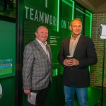 A variety of World Cup winners, British & Irish Lions legends and Irish Rugby stars were among the inaugural visitors to the six-storey International Rugby Experience in Limerick, the “Home of Legends”. Picture: Olena Oleksienko/ilovelimerick