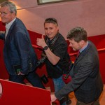 A variety of World Cup winners, British & Irish Lions legends and Irish Rugby stars were among the inaugural visitors to the six-storey International Rugby Experience in Limerick, the “Home of Legends”. Picture: Olena Oleksienko/ilovelimerick