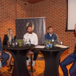 A variety of World Cup winners, British & Irish Lions legends and Irish Rugby stars were among the inaugural visitors to the six-storey International Rugby Experience in Limerick, the “Home of Legends”. Picture: Olena Oleksienko/ilovelimerick