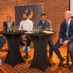 A variety of World Cup winners, British & Irish Lions legends and Irish Rugby stars were among the inaugural visitors to the six-storey International Rugby Experience in Limerick, the “Home of Legends”. Picture: Olena Oleksienko/ilovelimerick