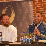 A variety of World Cup winners, British & Irish Lions legends and Irish Rugby stars were among the inaugural visitors to the six-storey International Rugby Experience in Limerick, the “Home of Legends”. Picture: Olena Oleksienko/ilovelimerick