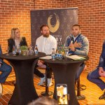 A variety of World Cup winners, British & Irish Lions legends and Irish Rugby stars were among the inaugural visitors to the six-storey International Rugby Experience in Limerick, the “Home of Legends”. Picture: Olena Oleksienko/ilovelimerick