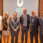 A variety of World Cup winners, British & Irish Lions legends and Irish Rugby stars were among the inaugural visitors to the six-storey International Rugby Experience in Limerick, the “Home of Legends”. Picture: Olena Oleksienko/ilovelimerick