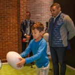 A variety of World Cup winners, British & Irish Lions legends and Irish Rugby stars were among the inaugural visitors to the six-storey International Rugby Experience in Limerick, the “Home of Legends”. Picture: Olena Oleksienko/ilovelimerick