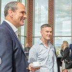 A variety of World Cup winners, British & Irish Lions legends and Irish Rugby stars were among the inaugural visitors to the six-storey International Rugby Experience in Limerick, the “Home of Legends”. Picture: Olena Oleksienko/ilovelimerick