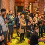 A variety of World Cup winners, British & Irish Lions legends and Irish Rugby stars were among the inaugural visitors to the six-storey International Rugby Experience in Limerick, the “Home of Legends”. Picture: Olena Oleksienko/ilovelimerick