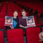 Jakubi from Ennis, Clare who won the TG4 Award for the best film in the Irish Language for his film ‘The Baile Mór’, and Aaron Moloney, aged 19 from Cloncara, Clare, whose film ‘ Toast’ won RTÉ 60 Second Award at this year's Senior Ireland's Young Filmmaker of the Year Awards 2018 as part of the Fresh Film Festival held at Odeon Cinema Castletroy, Limerick. Picture: Cian Reinhardt/ilovelimerick