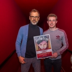 Richard Lynch, ilovelimerick pictured with John, 17, winner of the Ireland's Young Filmmaker of the Year Senior Award 2018 which took place at Odeon Cinema, Castletroy Limerick. Picture: Cian Reinhardt/ilovelimerick.