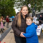Irish Birth Movement, a grassroots group of mothers, families, midwives and birth workers demanding safe, evidence-based, and compassionate maternity care held a protest in Limerick to protect the rights of mothers on Saturday, October 11, 2025. Picture: Olena Oleksienko/ilovelimerick