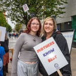 Irish Birth Movement, a grassroots group of mothers, families, midwives and birth workers demanding safe, evidence-based, and compassionate maternity care held a protest in Limerick to protect the rights of mothers on Saturday, October 11, 2025. Picture: Olena Oleksienko/ilovelimerick
