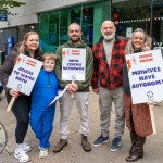 Irish Birth Movement, a grassroots group of mothers, families, midwives and birth workers demanding safe, evidence-based, and compassionate maternity care held a protest in Limerick to protect the rights of mothers on Saturday, October 11, 2025. Picture: Olena Oleksienko/ilovelimerick