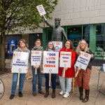 Irish Birth Movement, a grassroots group of mothers, families, midwives and birth workers demanding safe, evidence-based, and compassionate maternity care held a protest in Limerick to protect the rights of mothers on Saturday, October 11, 2025. Picture: Olena Oleksienko/ilovelimerick