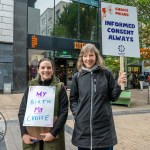 Irish Birth Movement, a grassroots group of mothers, families, midwives and birth workers demanding safe, evidence-based, and compassionate maternity care held a protest in Limerick to protect the rights of mothers on Saturday, October 11, 2025. Picture: Olena Oleksienko/ilovelimerick