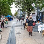Irish Birth Movement, a grassroots group of mothers, families, midwives and birth workers demanding safe, evidence-based, and compassionate maternity care held a protest in Limerick to protect the rights of mothers on Saturday, October 11, 2025. Picture: Olena Oleksienko/ilovelimerick