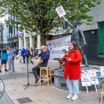 Irish Birth Movement, a grassroots group of mothers, families, midwives and birth workers demanding safe, evidence-based, and compassionate maternity care held a protest in Limerick to protect the rights of mothers on Saturday, October 11, 2025. Picture: Olena Oleksienko/ilovelimerick