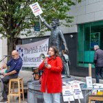 Irish Birth Movement, a grassroots group of mothers, families, midwives and birth workers demanding safe, evidence-based, and compassionate maternity care held a protest in Limerick to protect the rights of mothers on Saturday, October 11, 2025. Picture: Olena Oleksienko/ilovelimerick