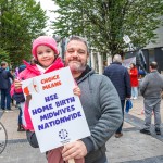 Irish Birth Movement, a grassroots group of mothers, families, midwives and birth workers demanding safe, evidence-based, and compassionate maternity care held a protest in Limerick to protect the rights of mothers on Saturday, October 11, 2025. Picture: Olena Oleksienko/ilovelimerick
