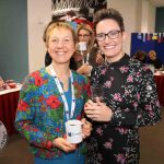 Briga Hynes, UL Kemmy Business School and Pauline Gannon, ISBC Director of Social Purpose pictured at the Irish Social Business Campus (ISBC) Forum at Thomond Park. Picture: Richard Lynch/ilovelimerick.