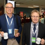 Damien Walsh and Brendan Whyte from Limerick HSE pictured at the Irish Social Business Campus (ISBC) Forum at Thomond Park. Picture: Richard Lynch/ilovelimerick.