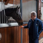 The legendary Limerick horse, Istabraq celebrated his 32nd birthday at Martinstown Stud, on Thursday, May 23, 2024, in celebration of the legacy and mark he left on the worlds of horse racing and the Limerick community. Picture: Olena Oleksienko/ilovelimerick