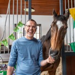 The legendary Limerick horse, Istabraq celebrated his 32nd birthday at Martinstown Stud, on Thursday, May 23, 2024, in celebration of the legacy and mark he left on the worlds of horse racing and the Limerick community. Picture: Olena Oleksienko/ilovelimerick