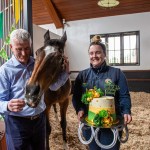 The legendary Limerick horse, Istabraq celebrated his 32nd birthday at Martinstown Stud, on Thursday, May 23, 2024, in celebration of the legacy and mark he left on the worlds of horse racing and the Limerick community. Picture: Olena Oleksienko/ilovelimerick