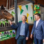 The legendary Limerick horse, Istabraq celebrated his 32nd birthday at Martinstown Stud, on Thursday, May 23, 2024, in celebration of the legacy and mark he left on the worlds of horse racing and the Limerick community. Picture: Olena Oleksienko/ilovelimerick
