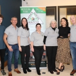 Pictured at the screening of 'It will rise with the moon' at the Hunt Museum are Sean McNamara, Mike O'Mara, Sarah Counihan, Linda Moore, Shirley Johnston, Leah Morgan, and Ger Meehan. Picture: Orla McLaughlin/ilovelimerick.