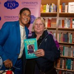 Limerick sporting legend Jackie McCarthy O'Brien launched her memoir "We Made It, Kid' at O'Mahonys Bookstore Limerick on Tuesday, October 7th, 2025. Picture: Olena Oleksienko/ilovelimerick