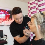 Jimmy C Makeup Artist. Picture: Zoe Conway/ilovelimerick 2018. All Rights Reserved