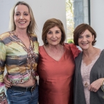 Pictured at the John McNamara Exhibition and Achievement Award at the Hunt Museum were Judges of the John McNamara Acheivement Award wereFiona Whyte, Fashion Designer, Michelina Stacpoole, Knitwear Designer, Catherine Bourke, Assistant to John McNamara. Picture: Cian Reinhardt/ilovelimerick