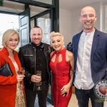 Pictured at the John McNamara Exhibition and Achievement Award at the Hunt Museum were Carol McKilligan, Specsavers, Will O'Brien, Be Fabulous, Sinead Clohessy, Specsavers, Barry Costello, Be Fabulous. Picture: Cian Reinhardt/ilovelimerick