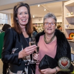 Pictured at the John McNamara Exhibition and Achievement Award at the Hunt Museum were, Ciara Morirarty, Cork and Charlotte Eglington, Irish Chamber Orchestra. Picture: Cian Reinhardt/ilovelimerick