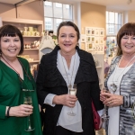 Pictured at the John McNamara Exhibition and Achievement Award at the Hunt Museum were Grainne O’Malley, Olive O’Callaghen, Nuala Reddan (Limerick). Picture: Cian Reinhardt/ilovelimerick